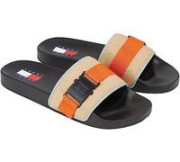 Tommy Jeans Herren Badeschuhe Pool Slide Badelatschen, Beige (Tawny Sand), 44