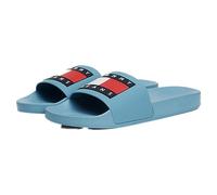 Tommy Jeans Herren Badeschuhe Pool Slide Badelatschen, Blau (Skyscrape Blue), 44