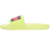 Tommy Jeans Herren Badeschuhe Pool Slide Essential Badelatschen, Grün (Lime Essence), 40