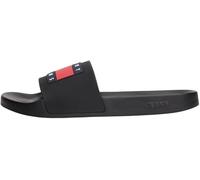 Tommy Jeans Herren Badeschuhe Pool Slide Essential Badelatschen, Schwarz (Black), 46
