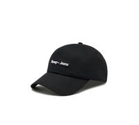 Cap mit Label-Stitching Modell 'SPORT' One Size men Black