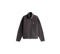 Tommy Jeans Herren Fleecejacke TJM RLX BADGE FZ TEDDY, schwarz, Gr. XL