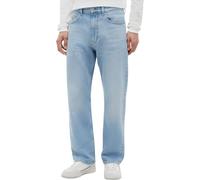 Straight-Jeans TOMMY JEANS "OTIS REGULAR", Herren, Gr. 36, Länge 36, blau (denim light), Denim/Jeans, Obermaterial: 99% Baumwolle, 1% Elasthan, unifarben, regular fit lang, Jeans Straight-Jeans, Regul
