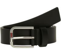 Tommy Jeans Herren Gürtel Austin 3.5 Ledergürtel, Schwarz (Black), 90 cm