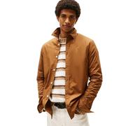 Langarmhemd TOMMY JEANS "Sabim Stretch Hemd Shirt", Herren, Gr. XXL, N-Gr, pecan nut, Web, Obermaterial: 97% Baumwolle, 3% Elasthan, casual, schmal normal, Rundhals, Langarm eingesetzt 2-Knopf-Mansche