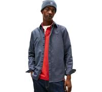 Tommy Jeans Herren Hemd Oxford Freizeithemd, Blau (Dark Night Navy), XL