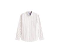 Tommy Jeans Herren Hemd Regular Fit, kitt, Gr. L