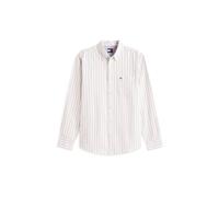 Tommy Jeans Herren Hemd Regular Fit, kitt, Gr. M