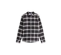 Tommy Jeans Herren Hemd TJM REG FLANNEL CHECK SHIRT Regular Fit, schwarz, Gr. XXL