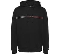 Tommy Jeans Herren Hoodie Entry Graphic mit Kapuze, Schwarz (Black), S