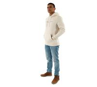 Tommy Jeans Herren Hoodie Linear Logo mit Kapuze, Grau (Oat Marl Htr), XS