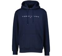 Tommy Jeans TJM Reg Linear Logo Hoodie EXT Pullover-Kapuzenpulli, Herren, Blau (Dark Night Navy), M