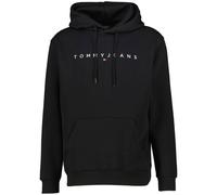Tommy Jeans Herren Hoodie mit Logo, schwarz, Gr. S
