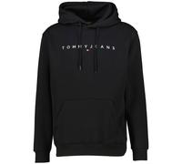 Tommy Jeans Herren Hoodie mit Logo, schwarz, Gr. XL