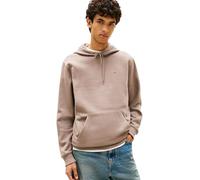 Hoodie TOMMY JEANS "TJM REGULAR FLAG", Herren, Gr. XXL, ivy mink, Sweatware, Obermaterial: 80% Baumwolle, 20% Polyester, regular fit, breiter Bund, Sweatshirts Hoodie, mit bestickten Markenlogo auf Br