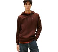 Tommy Jeans Hoodie TJM REG S FLAG HOODIE – Regular Fit Fleece mit Kapuze – Braun – Herren XL