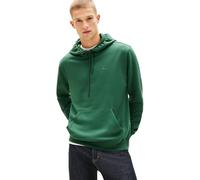 Tommy Jeans Herren Hoodie Regular Fit Flag Fleece mit Kapuze, Mehrfarbig (Shadow Pine), L