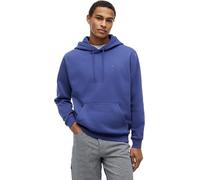 Tommy Jeans Herren Hoodie Regular Fit Flag Fleece mit Kapuze, Violett (Blue Storm), XXL