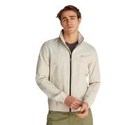 Tommy Jeans Herren Jacke Essential Casual Bomber Übergangsjacke, Elfenbein (Newsprint), XS