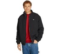 Tommy Jeans Herren Jacke Essential Padded Jacket mit Reißverschluss, Schwarz (Black), L