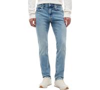 Slim-fit-Jeans TOMMY JEANS "Scanton Slim", Herren, Gr. 34, Länge 36, denim light, Denim/Jeans, Obermaterial: 95% Baumwolle, 4% sonstige Fasern, 1% Elasthan, regular fit lang, Jeans Slim-fit-Jeans, Sli