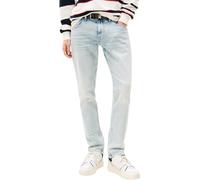 Slim-fit-Jeans TOMMY JEANS "Scanton Slim", Herren, Gr. 34, Länge 30, denim ultra light, Denim/Jeans, Obermaterial: 99% Baumwolle, 1% Elasthan, unifarben, casual, regular fit lang, Jeans, Slim-Fit-Jean