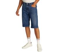 Jeansshorts TOMMY JEANS "RONNIE SHORT", Herren, Gr. 38, N-Gr, blau (denim schwarz), Denim/Jeans, Obermaterial: 99% Baumwolle, 1% Elasthan, casual, Jeans (10542939-38) denim schwarz