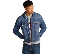 Tommy Jeans Herren Jeansjacke Ryan Brusttaschen, Blau (Denim Dark), S
