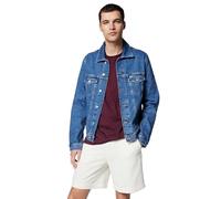 Tommy Jeans Herren Jeansjacke Ryan Trucker Regular Fit, Blau (Denim Medium), XXL