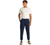 Sweathose TOMMY JEANS "TJM SLIM S FLAG SWEATPANT" Gr. M, N-Gr, blau (dark night navy) Herren Hosen (79921550-M) dark night navy