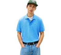 Poloshirt TOMMY JEANS "TJM REGULAR FIT", Herren, Gr. L, blau twilight, Jersey, Obermaterial: 100% Baumwolle, regular fit normal, Rundhals, eingesetzt angesetztes Bündchen, Shirts (43208600-L) blau twi