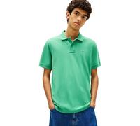 Tommy Jeans Herren Poloshirt Essential Regular Fit, Türkis (Bahama Green), M