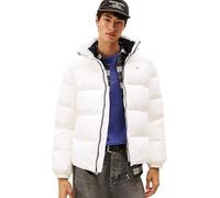 Tommy Jeans Herren Pufferjacke Essential Down Jacket Warm, Weiß (Ecru), M
