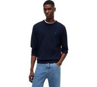 Tommy Jeans Herren Pullover Slim Light mit Rundhalsausschnitt, Blau (Dark Night Navy), XL