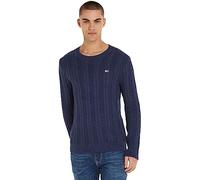 Tommy Jeans Round Neck Sweater Blau XL Mann (Herstellerartikelnummer: DM0DM15059-C87-XL)