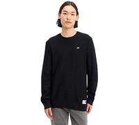 Tommy Jeans Herren Pullover Strickpullover, Schwarz (Black), M