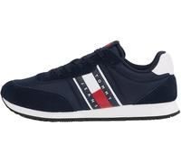 Tommy Jeans Herren Runner Sneaker Sportschuhe, Blau (Dark Night Navy), 41