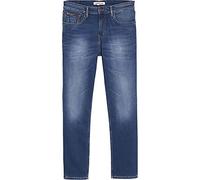 Tommy Jeans Herren Ryan Reg Strght Wmbs Dm0dm09551 Jeanshosen, Blau (Wilson Mid Blue Stretch), 38W / 34L EU