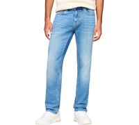 Slim-fit-Jeans TOMMY JEANS "SCANTON SLIM" Gr. 33, Länge 32, blau (denim medium 1a4) Herren Jeans (66196847-33) denim medium 1a4