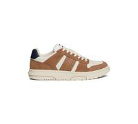 Tommy Jeans Herren Sneaker Brooklyn aus Wildleder, Braun (Light Sepia Brown), 40