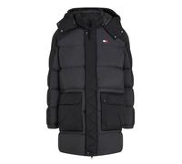 Steppmantel mit Kapuze L men Black