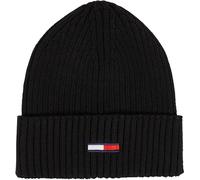 Tommy Jeans Herren Strickmütze Flag Rib Beanie Wintermütze
