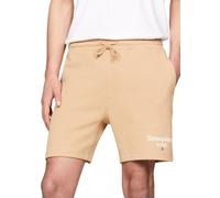 Tommy Jeans Herren Sweatshorts Kurz, Beige (Tawny Sand), XS