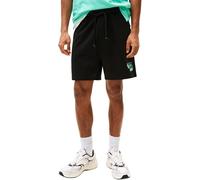 Tommy Jeans Herren Sweatshorts Stack Logo mit Tunnelzug, Schwarz (Black), XS