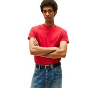 Tommy Jeans Herren T-Shirt Kurzarm Original Slim Fit, Rot (Sapphire Red), XXL