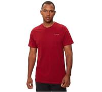 Tommy Jeans Herren T-Shirt Kurzarm Slim Rundhalsausschnitt, Rot (Regatta Red), XL
