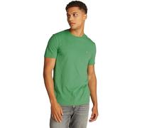 Tommy Jeans Herren T-Shirt Kurzarm Tee Rundhalsausschnitt, Grün (Coastal Green Htr), L
