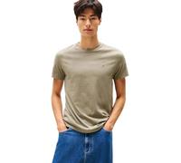 TOMMY JEANS T-Shirt Slim Fit olive | L