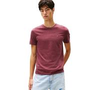 TOMMY JEANS T-Shirt Slim Fit dunkelrot | S
