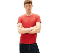 Tommy Jeans Herren T-Shirt Kurzarm TJM Original Slim Fit, Rot (Terracotta Red), XXL